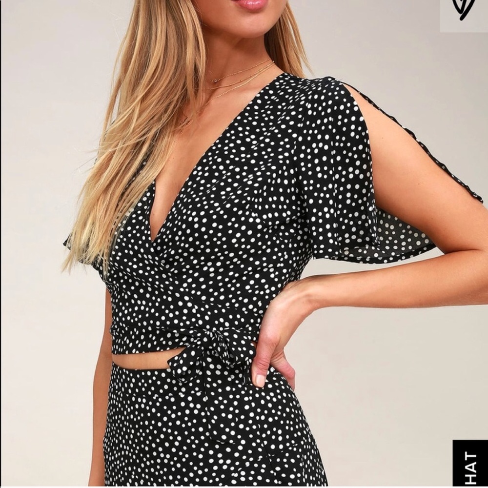 Lulu’s Polka for two piece dress